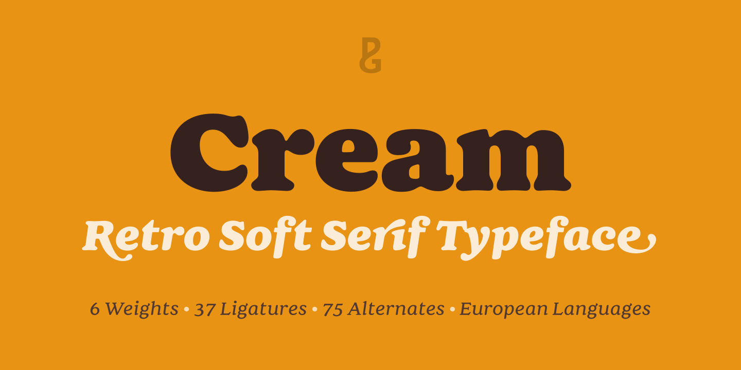 Example font Cream #1
